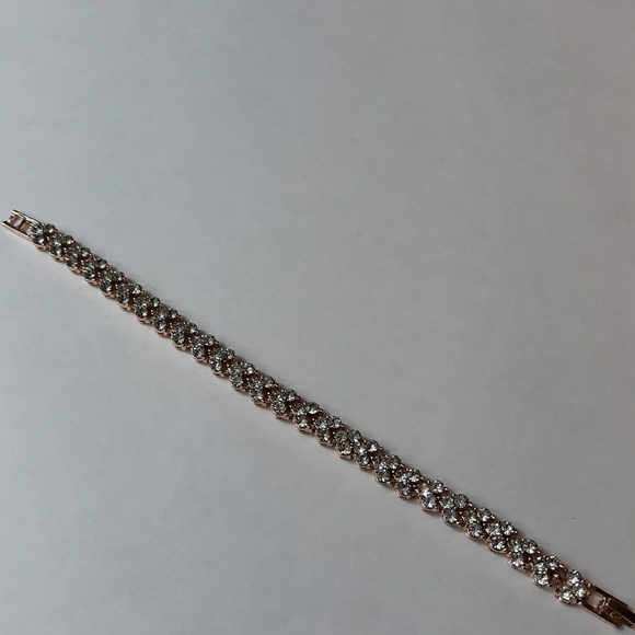 Gorgeous rose gold diamond necklace - Picture 3 of 3